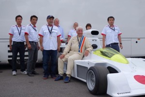 Team Maki with an ex racing driver Howden Ganley